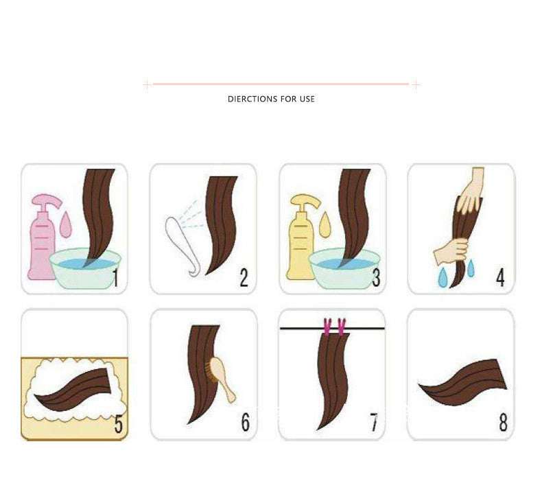 Front Lace Chemical Fiber Long Curly Hair European And American Wig Headgear Front Lace Chemical Fiber Long Curly Hair European And American Wig Headgear